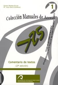 Cover image for Comentario de textos