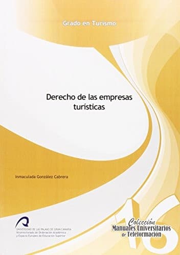Cover image for Derecho de las empresas turísticas