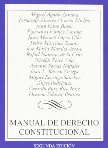Cover image for Manual de Derecho Constitucional