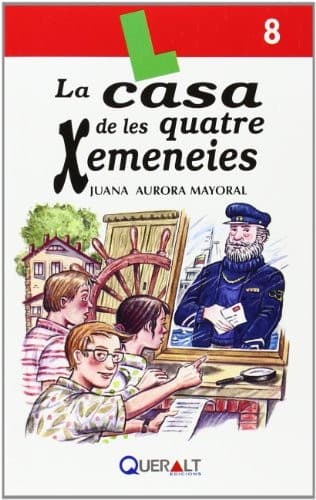 Cover image for La casa de les quatre chimeneies
