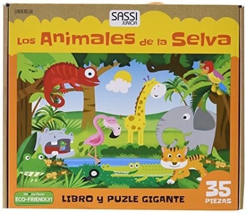Cover image for Los animales de la selva