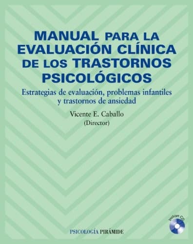 Cover image for Manual para la evaluación clínica de los trastornos psicológicos