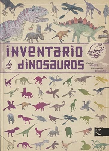Cover image for Inventario ilustrado de dinosaurios