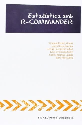 Cover image for Estadística amb R-Commander