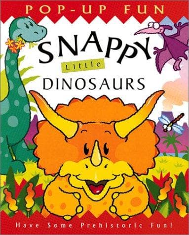 Cover image for Snappy little dinosaurs