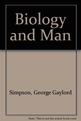 Cover image for Biology & Man