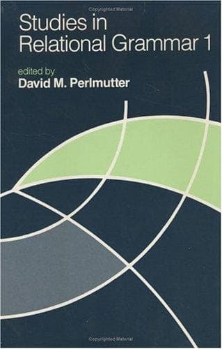 Cover image for Studies in Relational Grammar 1