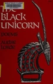 Cover image for The black unicorn