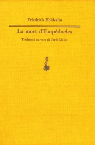 Cover image for La mort d' Empèdocles