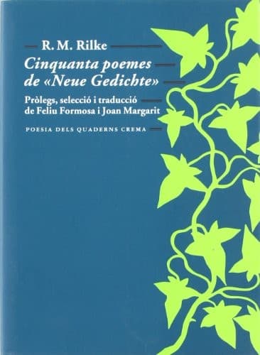 Cover image for Cinquanta poemes de "Neue Gedichte"