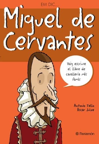 Cover image for Em dic… Miguel de Cervantes