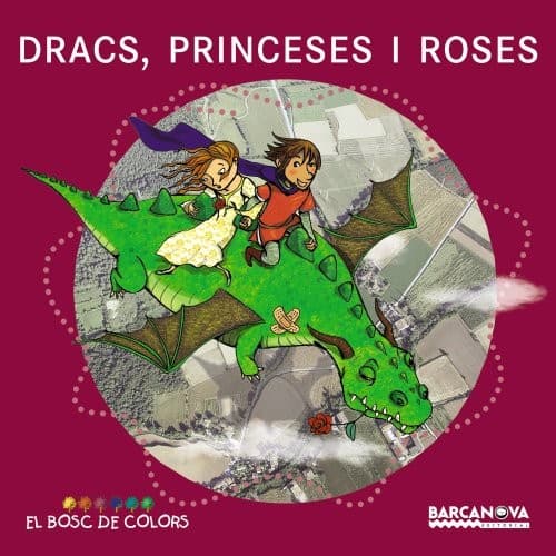 Cover image for Dracs, princeses i roses