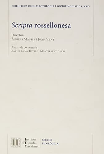 Cover image for Scripta rossellonesa