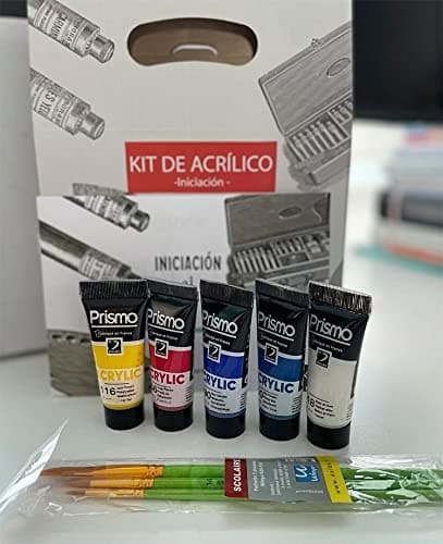 Cover image for Kit de iniciación al acrílico