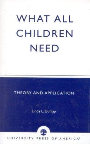 Cover image for What all children need