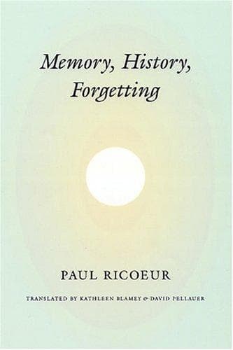 Cover image for Memory, History, Forgetting