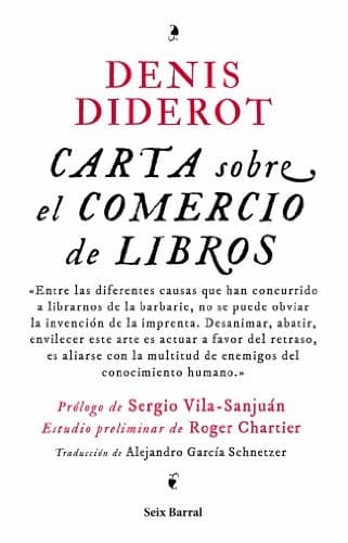 Cover image for Carta sobre el comercio de libros