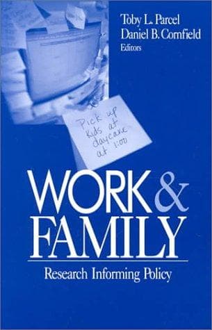 Cover image for Work and Family
