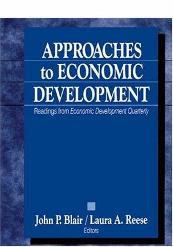 Cover image for Approaches to Economic Development