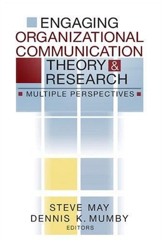 Cover image for Engaging Organizational Communication Theory and Research