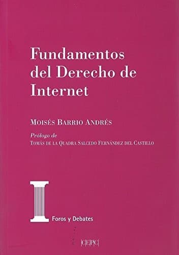 Cover image for Fundamentos del Derecho de Internet
