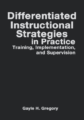 Cover image for Differentiated Instructional Strategies in Practice
