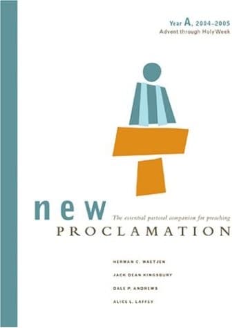 Cover image for New proclamation.