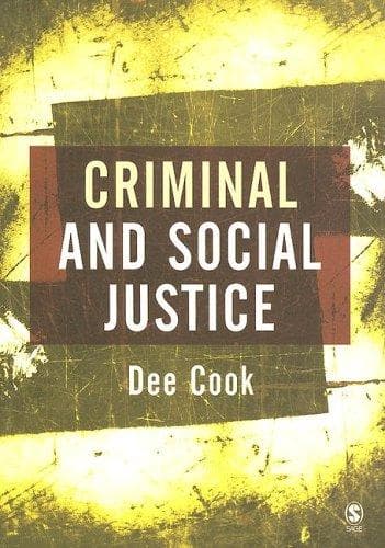 Cover image for Criminal and Social Justice