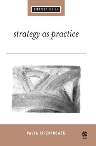 Cover image for Strategy as Practice