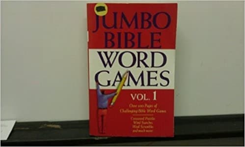 Cover image for Jumbo Bible Word Games Collection