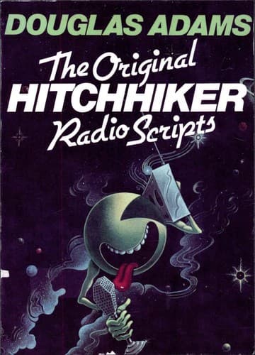 Cover image for The original Hitchhiker radio scripts