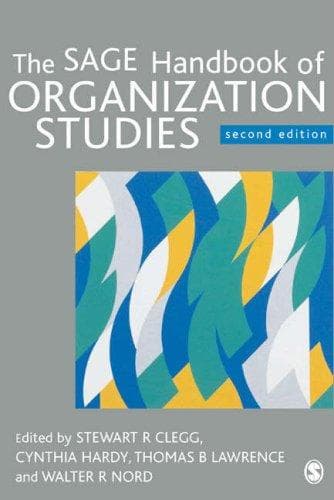 Cover image for The SAGE Handbook of Organization Studies