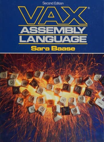Cover image for VAX assembly language