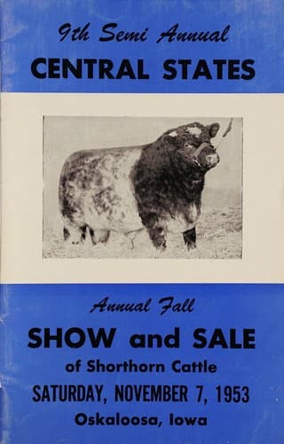 9th semi annual central states annual fall show and sale