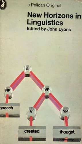 Cover image for New horizons in linguistics