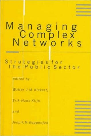 Cover image for Managing Complex Networks
