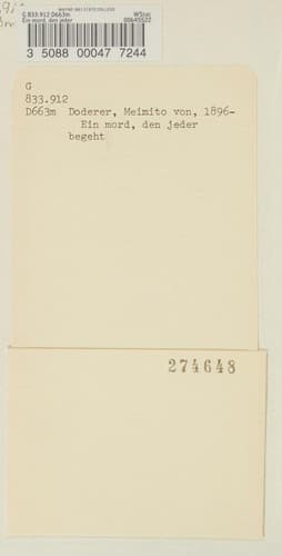 Cover image for Ein Mord den jeder begeht