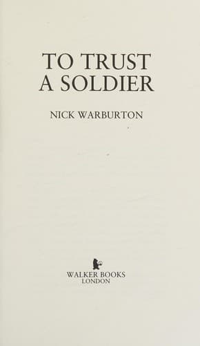 Cover image for To Trust a Soldier