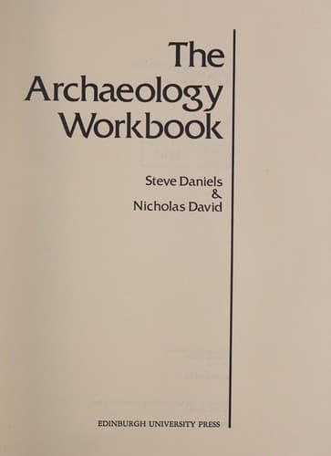 Cover image for The archaeology workbook