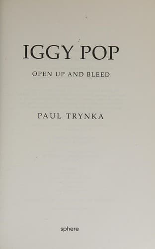 Cover image for Iggy Pop