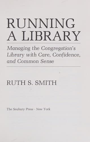 Running a library