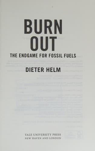 Cover image for Burn out