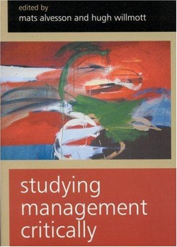 Cover image for Studying Management Critically
