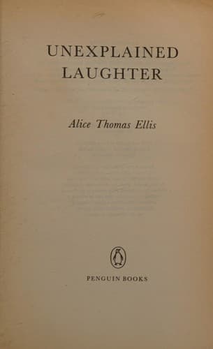 Cover image for Unexplained laughter