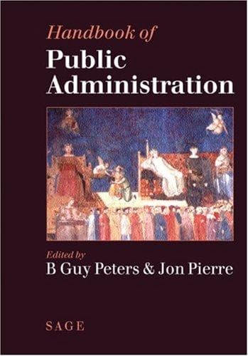 Cover image for Handbook of Public Administration