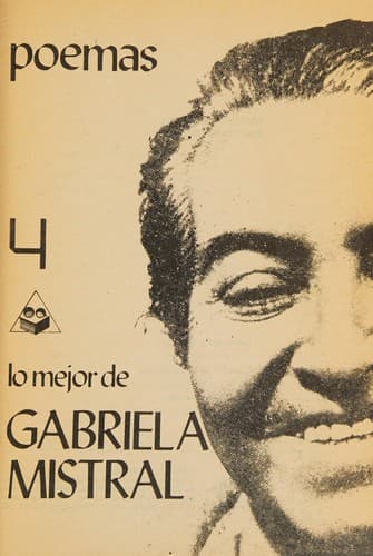 Cover image for Lo mejor de Gabriela Mistral