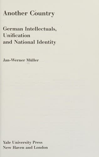 Cover image for Another country