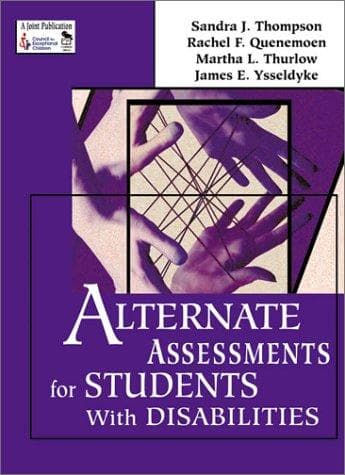 Cover image for Alternate Assessments for Students With Disabilities