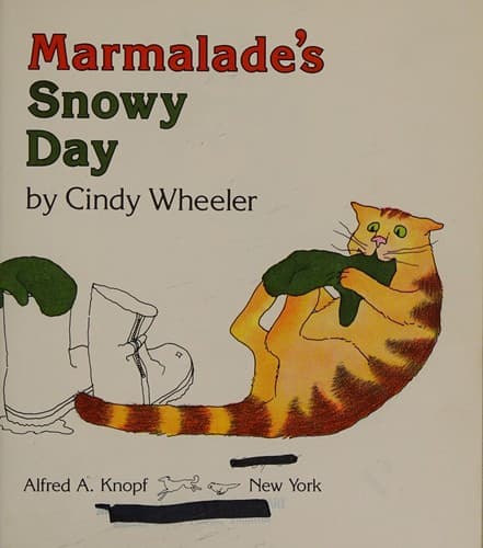 Cover image for Marmalade's snowy day