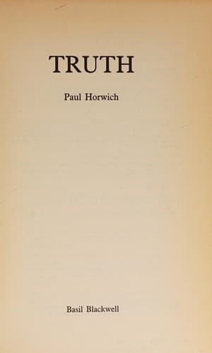 Cover image for Truth